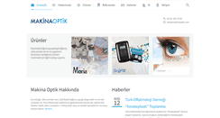 Desktop Screenshot of makinaoptik.com